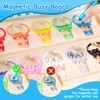 Magnetic Game Labyrinth Wooden Toy, Baby Montessori Toy Motor Skills