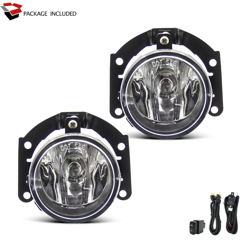 SPIEGEER Fog Lights Assembly for 2010 2011 2012 2013 2014