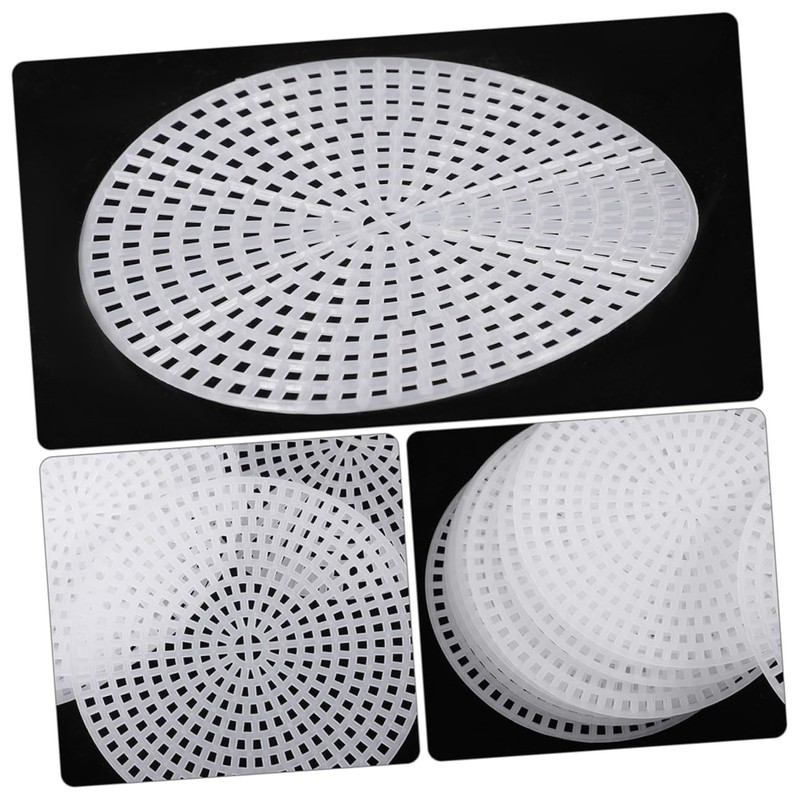 CORHAD Durable Crafting Quilting Sheets 12pcs Circular Grid Panels Mesh