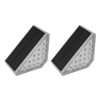 2 Set Solar Step Lights Triangle Solar Stair Light IP68