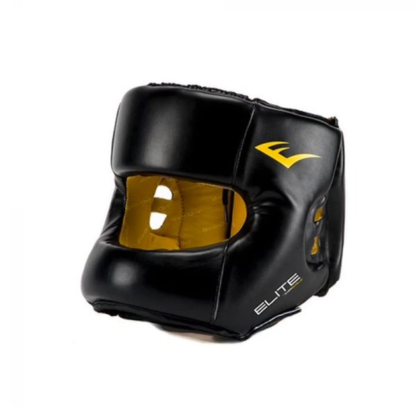 Everlast Elite Rtl Headgear L/XL Unisex Sports Helmets, Black