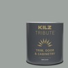 KILZ Tribute Cabinet Paint & Trim Paint, Interior/Exterior, Semigloss, Stone