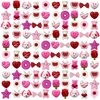 Anditoy 100 PCS Valentines Day Mochi Squishy Toys Squishies for