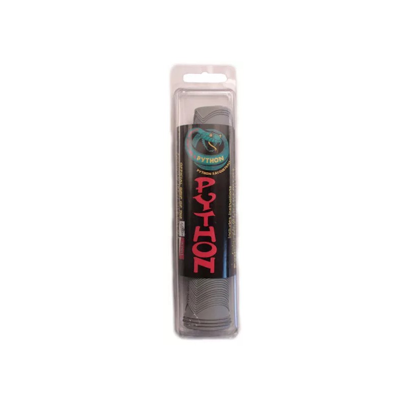 Python Grey Rubber Racquetball Grip