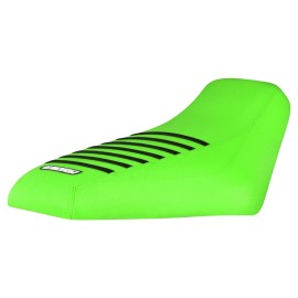 Kawasaki 2005-23 Kawasaki Brute Force 650 750 4x4I Seat Cover  all FLO GREEN/BLK rib #339