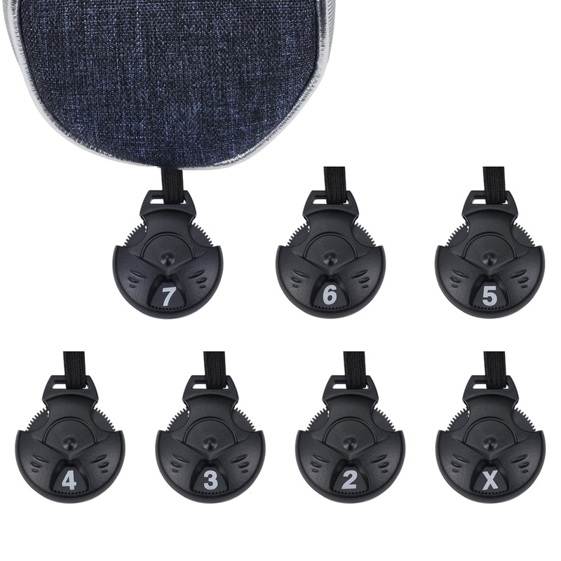Andux 4 Pack Long Neck Golf Hybrid Club Head Covers