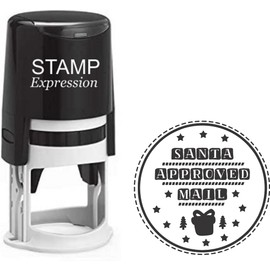 StampExpression - Santa Approved Mail Christmas Stamp (A-76269)