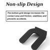 4 Pack Wheel Stoppers for 65mm Diameter Wheels Rolling Furniture