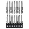 HARFINGTON 7pcs Magnetic Special Shaped Screwdriver Insert Bits Set Phillips/Slotted/U-Type/Y-Type/Triangle/Inner