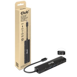 Club3D USB Type-C 3.2 6-in-1 Hub HDMI™ 8K30Hz PD 100 Watt