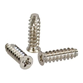 InLine 33371N Pack of 100 Fan Screws, 5 x 16 mm, Nickel-Plated