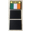 Ireland Flag Patch (3.75 Inch) Hook & Loop Embroidered Badge