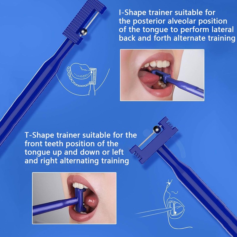 3Pcs Durable Tongue Tip Exercise Tool Eco-Friendly Lifting Oral Muscle