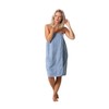 Women’s Terry Cloth Spa and Bath Towel Wrap with Adjustable
