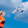 2.4Ghz Remote Control Airplane Kids DIY Model Plane RC Plane