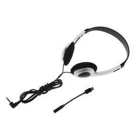 COHEALI Lightweight Vintage Ear Headphones for Students Wired Connection for Computers Cell Phones Tablets Comfortable Fit for Classroom Library Use Travel Friendly Gaming Headphones
