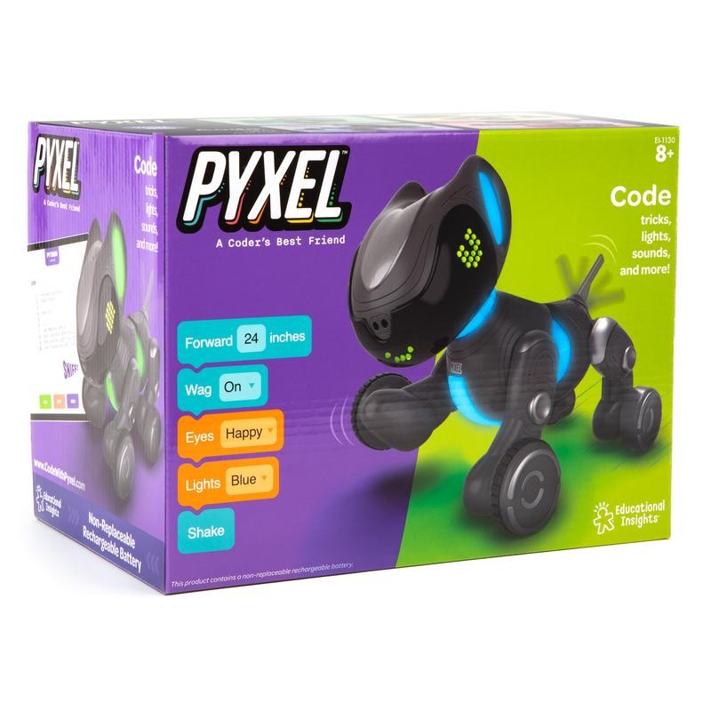 Educational Insights PYXEL A Coder’s Best Friend - Coding Robots