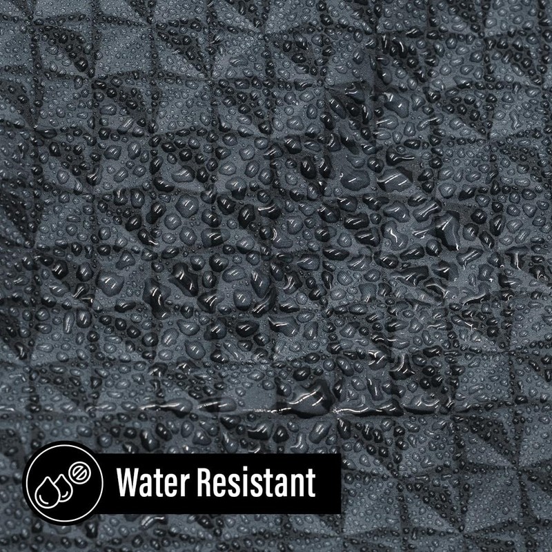 BD Barber Diamond Grid Barber Cape - Snap Closure, Water-Resistant,