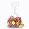 9x14 Inches Clear Plastic Bags for Packaging, 50 Pieces Flat