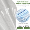 OneAmg Grounding Bed Sheet, 95% Organic Cotton & 5% Pure