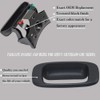 Tailgate Handle Latch and Bezel Trim with 2 Pairs Rod