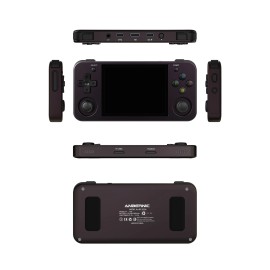 ANBERNIC RG353M Retro Handheld Game Console Dual OS Android/ Linux 3.5 inch HDMI - Purple
