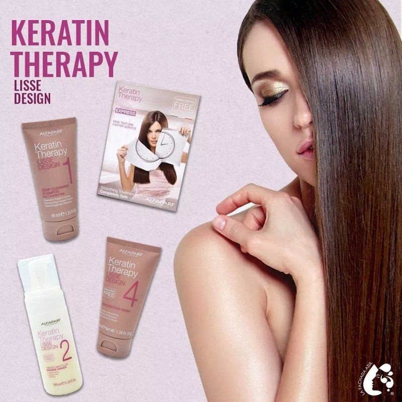 Alfaparf Kit Shampoo + Acondicionador Alisado Keratina Alfaparf Lisse