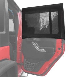 Jeep Car Window Screens for Camping Wrangler Window Shade Rear Blackout Shades for Car Side Windows Jeep Window Covers Custom Fit Jeep Cherokee Compass Grand Cherokee Liberty Renegade