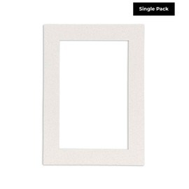 11x17 Mat Bevel Cut for 9x14 Photos - Acid Free Oyster Shell White Precut Matboard With Backing Board and Crystal Clear, Self Seal Photo Mat Bag - For Pictures, Photos, Framing - 4-ply Thickness