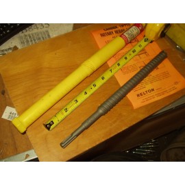 Relton 3/4" x 12" SDS-Plus Shank Carbide Tipped Rotary Rebar Cutter Model SRB-12