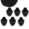 Andux Long Neck Golf Hybrid Club Headcovers with Interchangeable Number