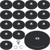 Rubber Coated Magnet Neodymium Magnet Base with Rubber Coating Anti