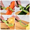 HAMOER Vegetable Peeler, Comfortable Handle, Dishwasher Safe, Potato Peelers for
