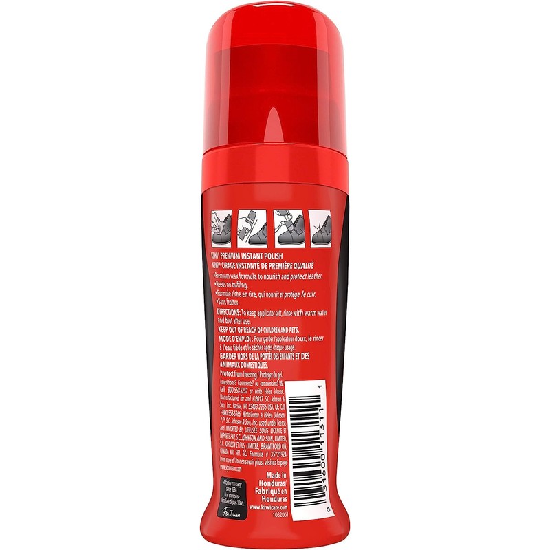 KIWI Color Shine Liquid Polish Black 2.5 FL. OZ.