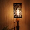 Lamp Shade Wrought Iron Hollow Design Modern Style Detachable Table