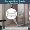 Sliding Shower Door Bottom Guide for Sliding Shower Door (Top