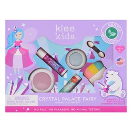 Luna Star Klee Kids Play Makeup Kit. Gentle and Non-Toxic. Kid-Friendly. Made in USA. (Crystal Palace Fairy)