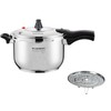 VITASUNHOW Stainless Steel Pressure Cooker with Steamer Basket Faster Cooking