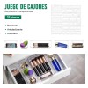 Organizador De Cajones Joyas Maquillaje 25 Pzas De Plástico