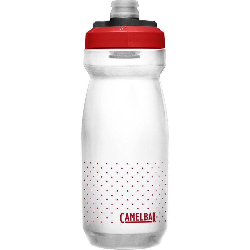 Camelbak Podium Sport-Wasserflasche, Quetschflasche, zum Laufen, Radfahren, Wandern Feuerrot