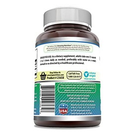Amazing Formulas GABA (Gamma Aminobutyric Acid) with Vitamin B6 500mg 200 Capsules - Natural Calming Effect - With Vitamin B-6 Promotes Relaxation - E