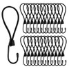 Bungee Cord with Hooks, Expander Hooks, Pack of 25 Tarpaulin