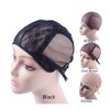 Double Lace Wig Cap with Adjustable Strap Hair Net Wig