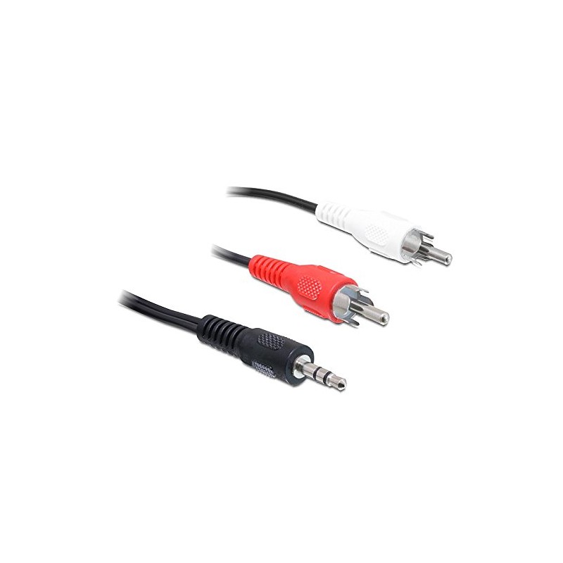 Delock Cable Audio 3.5 mm Jack Plug > 2 x