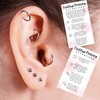 Cartilage Piercing Aftercare Card for Ear Care | 50 pk