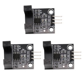 Heevhas LM393 Correlation Photoelectric Sensor Counter Beam Type Infrared Counting Sensor Counter Sensor Module Motor Speed Sensor Module DC 5V (Pack of 3)