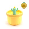 HJIAMA Sink Drain Basket with Button, Strainer Sink, Sweet and