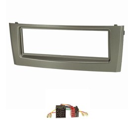 Radio Face Plate Set for Fiat Grande Punto type 199 2005 to 2009 – Grey