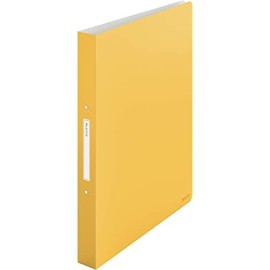 Leitz Cosy Series 42380019 Ring Binder, 190 Sheets, 32 mm Spine Width, Warm Yellow, A4, Cosy Series