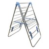 MH GLOBAL Coated Steel Collapsible Folding Clothes Drying Rack for
